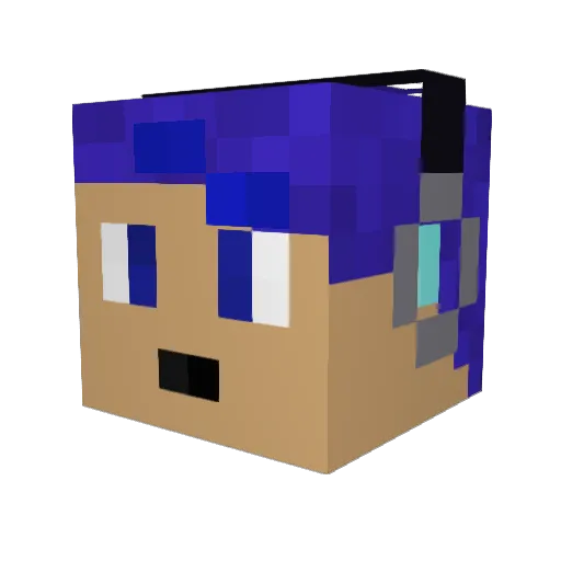 gatomoomo2612 Minecraft avatar head, 3D render