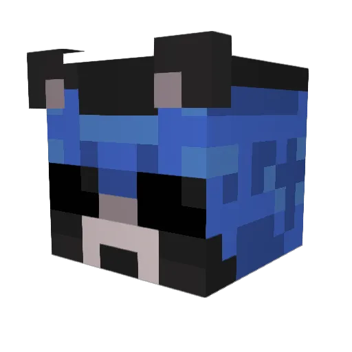 gatopuert18 Minecraft avatar head, 3D render