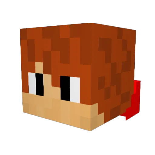 gator1730 Minecraft avatar head, 3D render