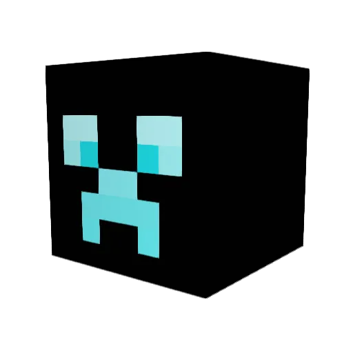 gator877 Minecraft avatar head, 3D render