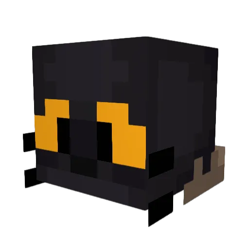 gatotacato Minecraft avatar head, 3D render