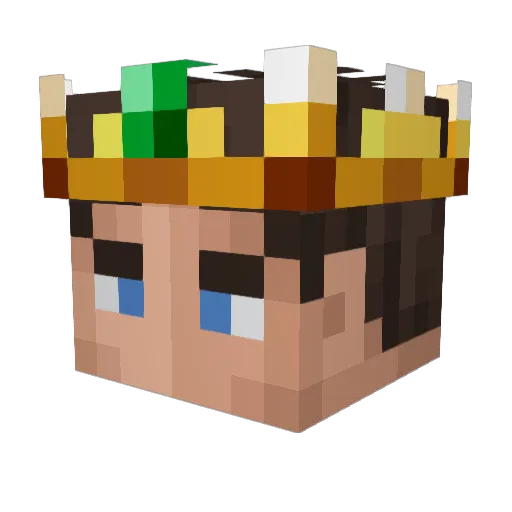 gaurav_719 Minecraft avatar head, 3D render
