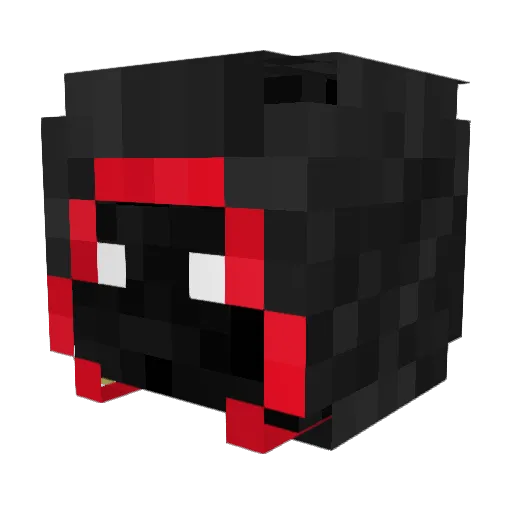 gauzymc Minecraft avatar head, 3D render