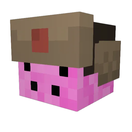 gav2004 Minecraft avatar head, 3D render