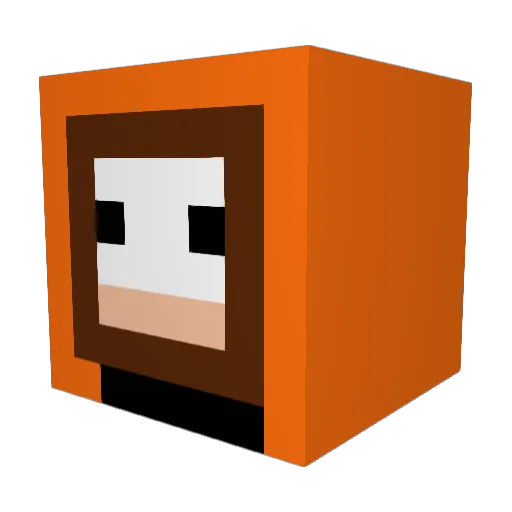 gavban13 Minecraft avatar head, 3D render