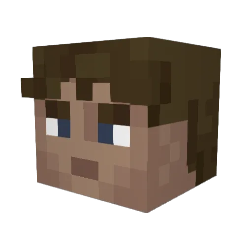 gavin762 Minecraft avatar head, 3D render