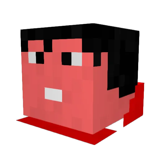 gavind1997 Minecraft avatar head, 3D render