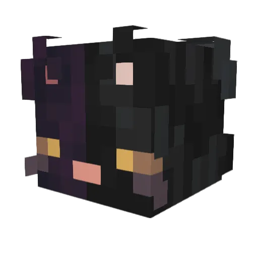 gavinnici Minecraft avatar head, 3D render