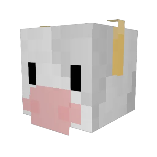 gayguy696966 Minecraft avatar head, 3D render