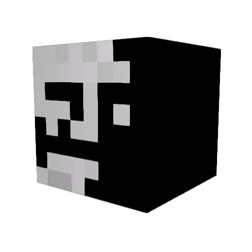 gayngsta Minecraft avatar head, 3D render