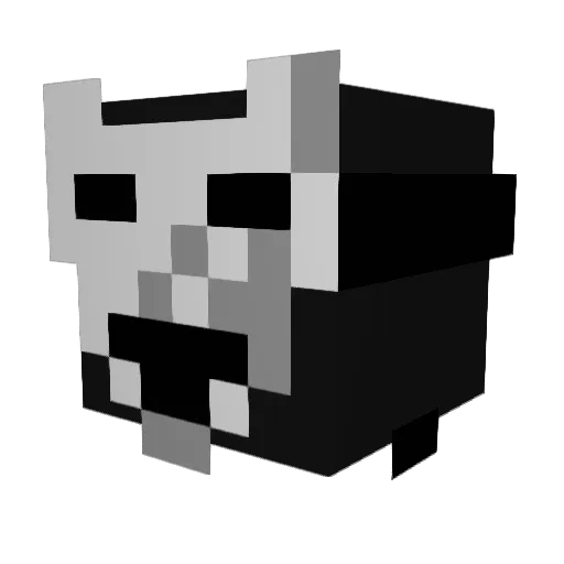 gazsob9 Minecraft avatar head, 3D render