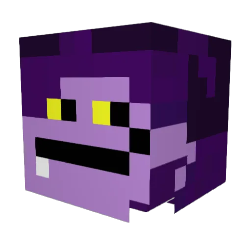 gb0925v3 Minecraft avatar head, 3D render