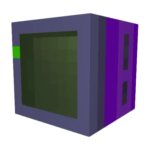 gbc Minecraft avatar head, 3D render