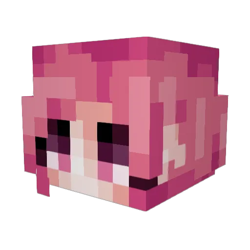 gbldoc Minecraft avatar head, 3D render