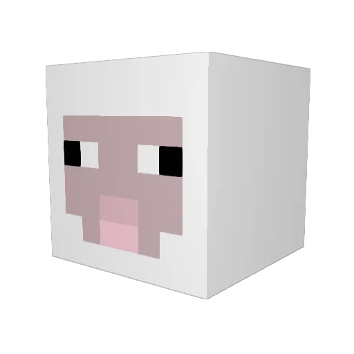 gboyspinmaster Minecraft avatar head, 3D render