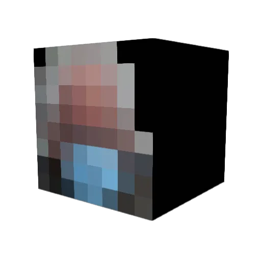 gbreadgamer Minecraft avatar head, 3D render