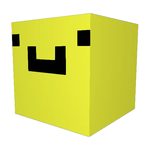 gcx_nb Minecraft avatar head, 3D render