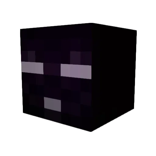 gcyzs Minecraft avatar head, 3D render