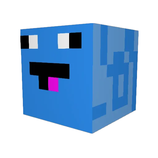gdawg_33 Minecraft avatar head, 3D render