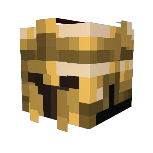 gdbyspdwgn Minecraft avatar head, 3D render