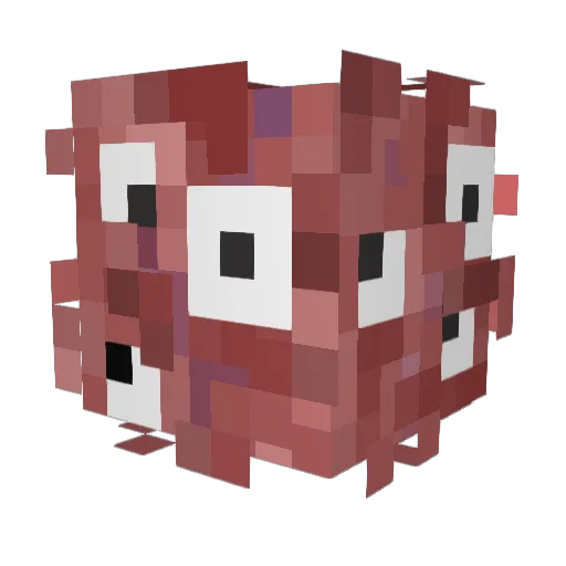 gddscp Minecraft avatar head, 3D render