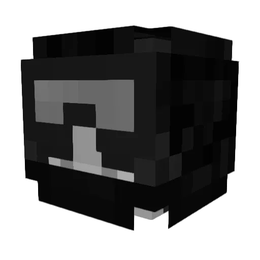 gdefreese Minecraft avatar head, 3D render