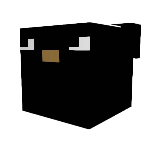 gdkkiller Minecraft avatar head, 3D render