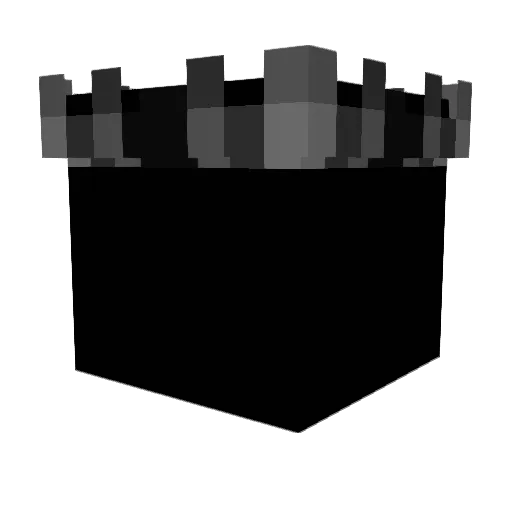 gdno666 Minecraft avatar head, 3D render