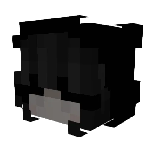 ge123 Minecraft avatar head, 3D render