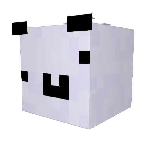 ge_fry Minecraft avatar head, 3D render