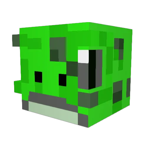 geckoman87 Minecraft avatar head, 3D render
