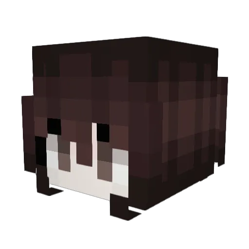 gecys Minecraft avatar head, 3D render