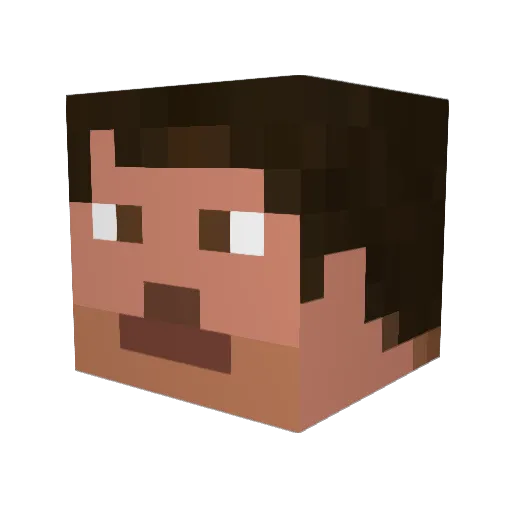 gedeon_87 Minecraft avatar head, 3D render