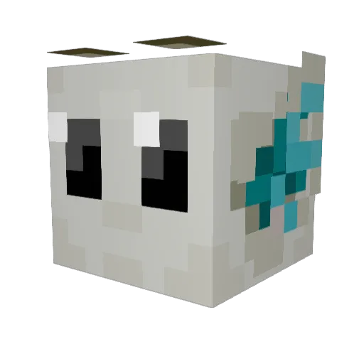 geefee2003 Minecraft avatar head, 3D render