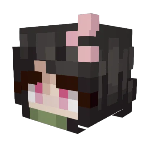 geelb97 Minecraft avatar head, 3D render