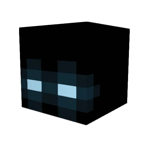 geertenVDB Minecraft avatar head, 3D render