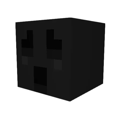 gefclanmemed Minecraft avatar head, 3D render