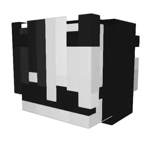 geferson69 Minecraft avatar head, 3D render