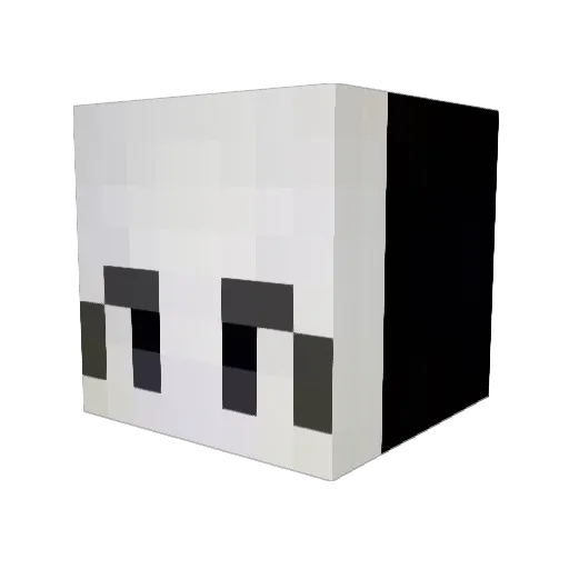 geh2009 Minecraft avatar head, 3D render