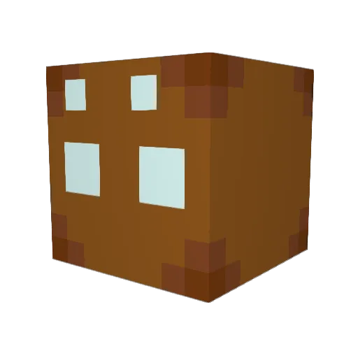 geilos1m1 Minecraft avatar head, 3D render