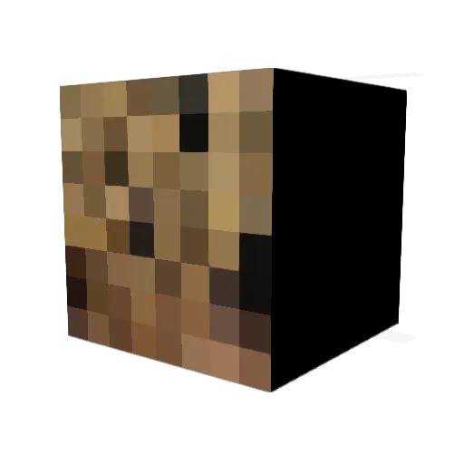 gelu4056 Minecraft avatar head, 3D render
