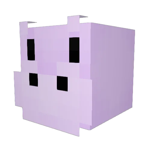 gembugg Minecraft avatar head, 3D render
