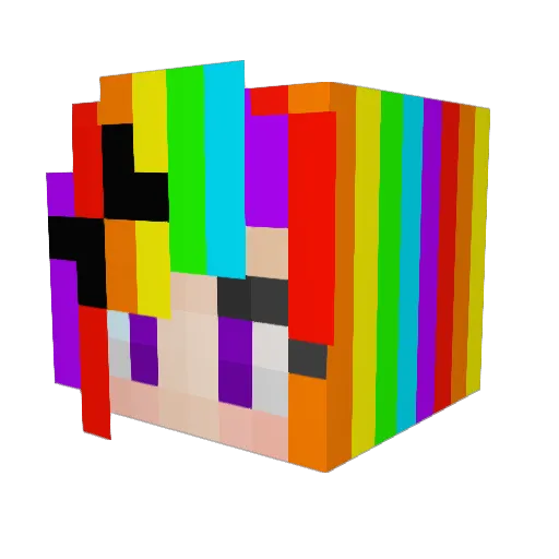 gemma_is_awesome Minecraft avatar head, 3D render
