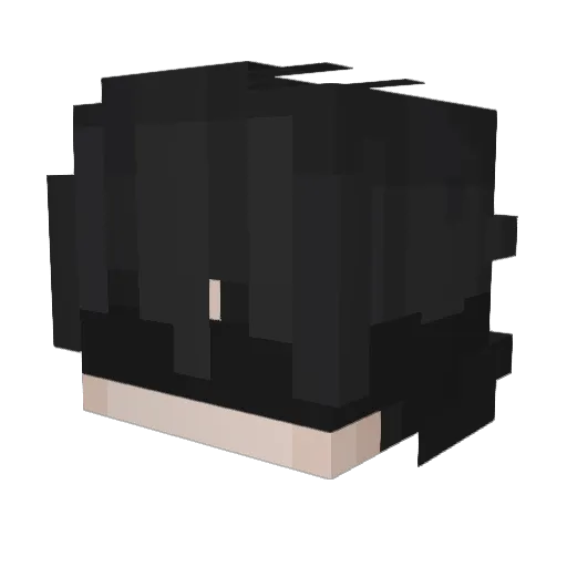 gemobbt Minecraft avatar head, 3D render