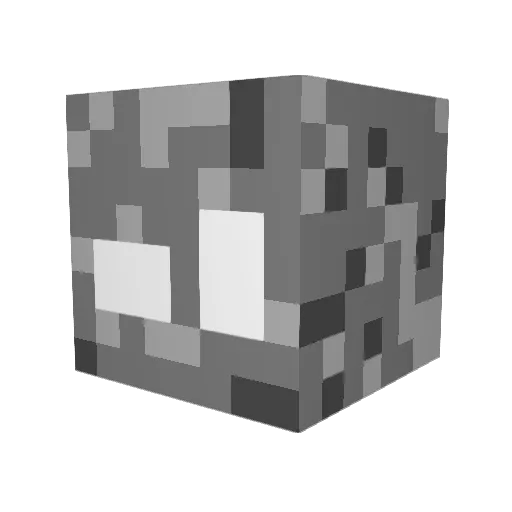 gencox32 Minecraft avatar head, 3D render