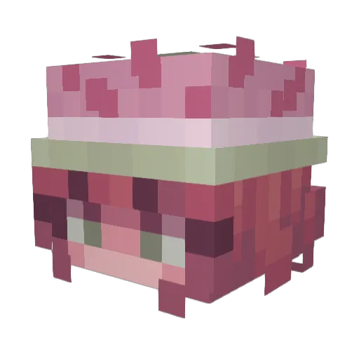 gener_weiner Minecraft avatar head, 3D render