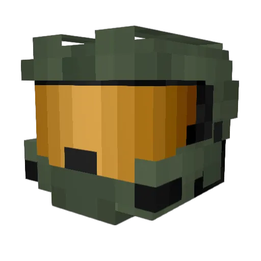 generalchase Minecraft avatar head, 3D render