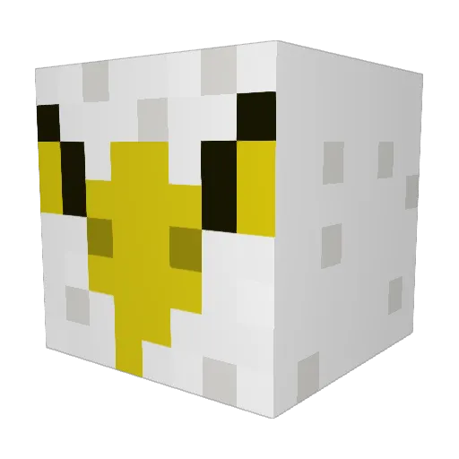 generalchris4 Minecraft avatar head, 3D render