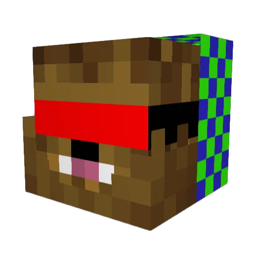 generalkenobi143 Minecraft avatar head, 3D render