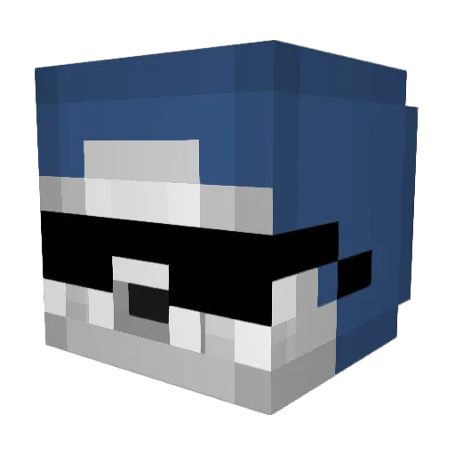 genesis6l6 Minecraft avatar head, 3D render
